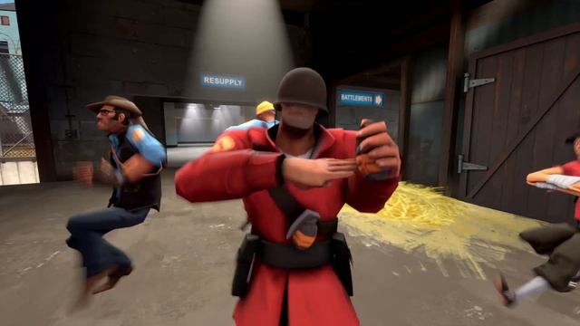 Солдат из TF2 пошутил смотреть онлайн