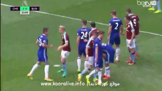 Chelsea VS Burnley 1st Half