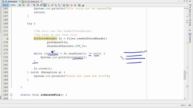 Java - Reading In A Text File смотреть онлайн