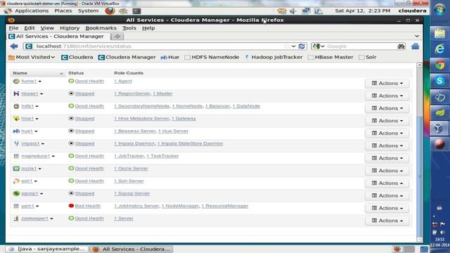 Cloudera Hadoop VM setup смотреть онлайн