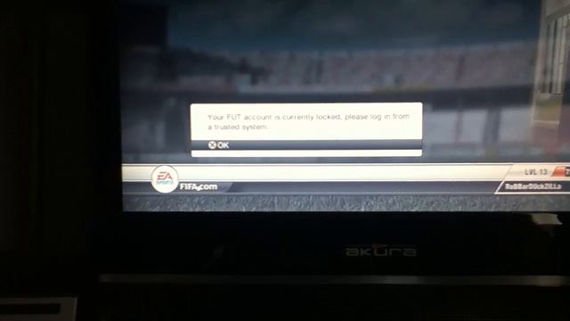 Fifa 12 Ultimate Team error - unable to load смотреть онлайн