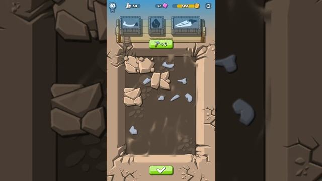 Собираем диназавра игре Dino Park смотреть онлайн