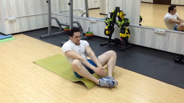 Упражнения. Сит Ап (сет ап, sit up) смотреть онлайн