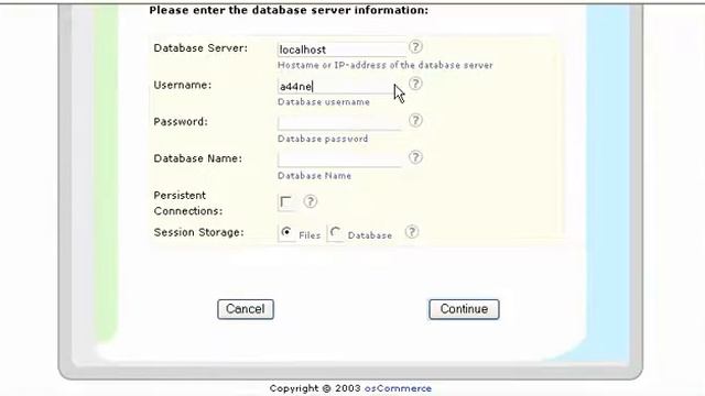 Installing osCommerce смотреть онлайн