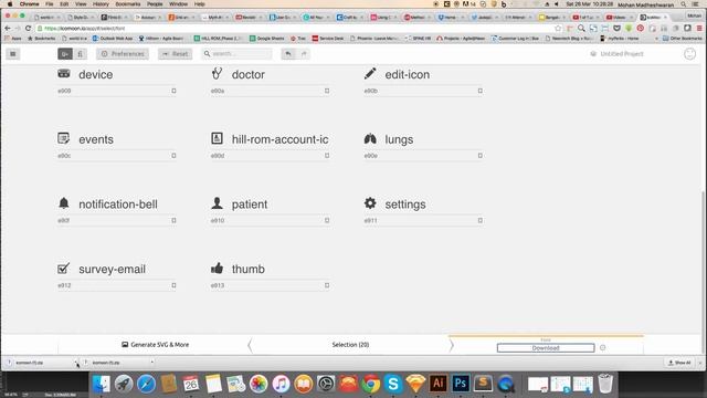#3 Convert svg icons into fonts using icomoon app смотреть онлайн