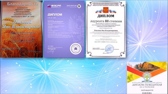 Отчет педагога за 2020 - 2021 Павлова Я В смотреть онлайн