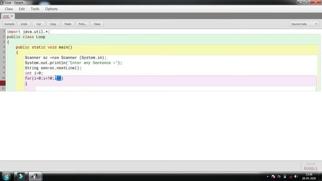 Basic Loop || Function and Syntax || in Java (Blue J) Programs смотреть онлайн