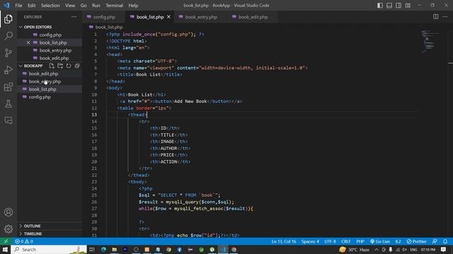 PHP & MYSQL Book Management System with Image Upload #aurosofttechnologies #php смотреть онлайн