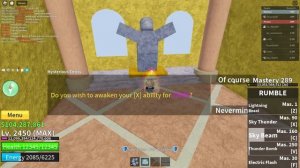 Стал Энелем В Блокс Фрутс!! Обзор Фрукта Грохот В2 В Blox Fruits!!