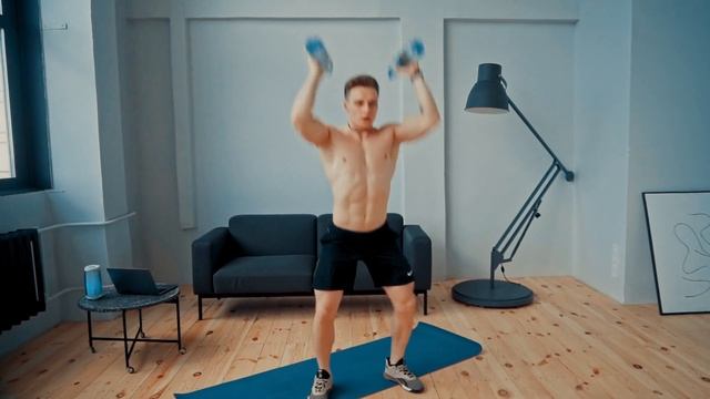 Трастеры / выбросы с отягощением. Упражнение. смотреть онлайн