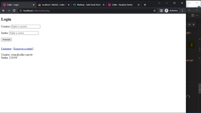 Como criar o formulário para recuperar senha no sistema de login de 2 fatores com PHP смотреть онлайн