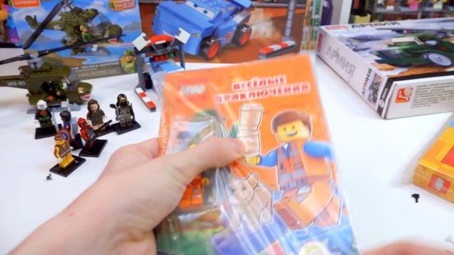 МНОГО РАНДОМНОГО LEGO И НЕ ЛЕГО В ОДНОМ ВИДЕО 4 смотреть онлайн