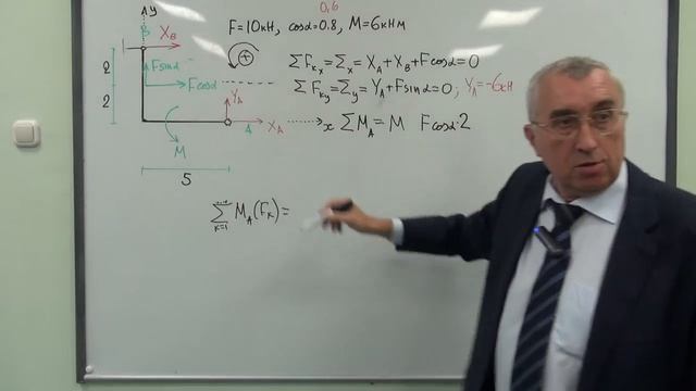 Решение задачи на равновесие одного тела смотреть онлайн