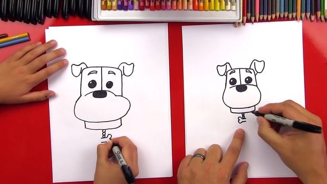 How To Draw Max From The Secret Life Of Pets смотреть онлайн
