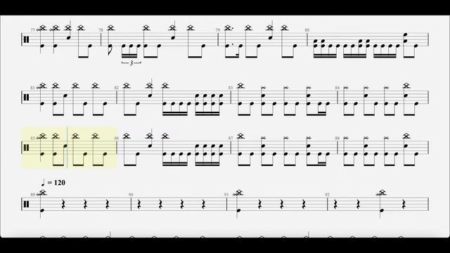 Pull Harder The Strings Of Your Martyr - Trivium - Drum Transcript DIFFICULTY 4/5 ⭐️ смотреть онлайн