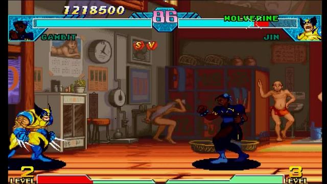 Marvel vs Capcom: Clash of Super Heroes (PSX) - Shadow Lady Longplay смотреть онлайн