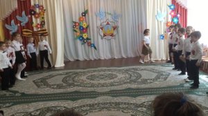 Марш ко дню Победы. Старшая группа. ДОУ 116