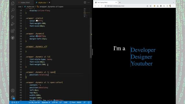 Tutorial : Text Typing // Multiverse CSS without Javascript, GIF // SUNNY смотреть онлайн