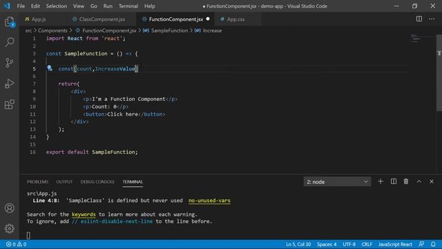 #8 useState in ReactJS | [React JS] смотреть онлайн
