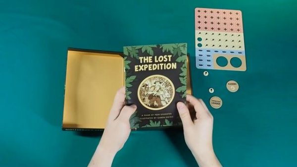 Потерянная экспедиция (The Lost Expedition) Распаковка