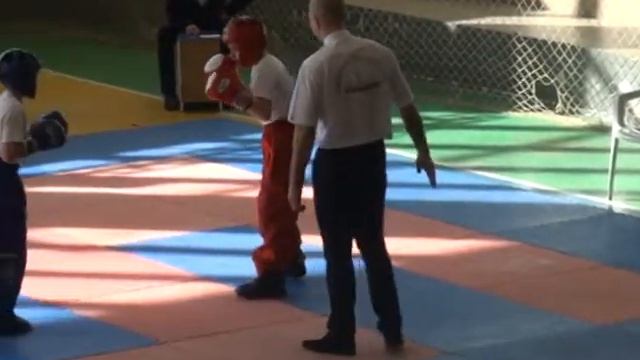 Петухов Владислав 2.1 ЛАЙТ 30.01.16 Чемпионат и Первенство Крымского Федерального округа по кикбокс смотреть онлайн