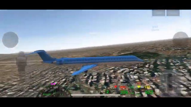 Airline Commander part-5 gameplay my first full flight ( ATR 72, CRJ900, DHC-8) смотреть онлайн