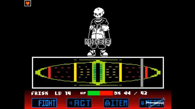 TS!UnderSwap Papyrus Fight | Бой с TS!UnderSwap Папирусом смотреть онлайн