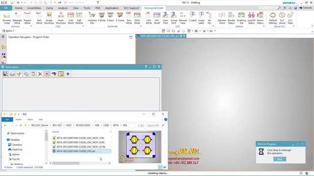 Add-in StrongCADCAM | Xuất NC Code và Bảng Dao Gia Công TỰ ĐỘNG trên NX CAM P.01 | StrongCADCAM #04 смотреть онлайн