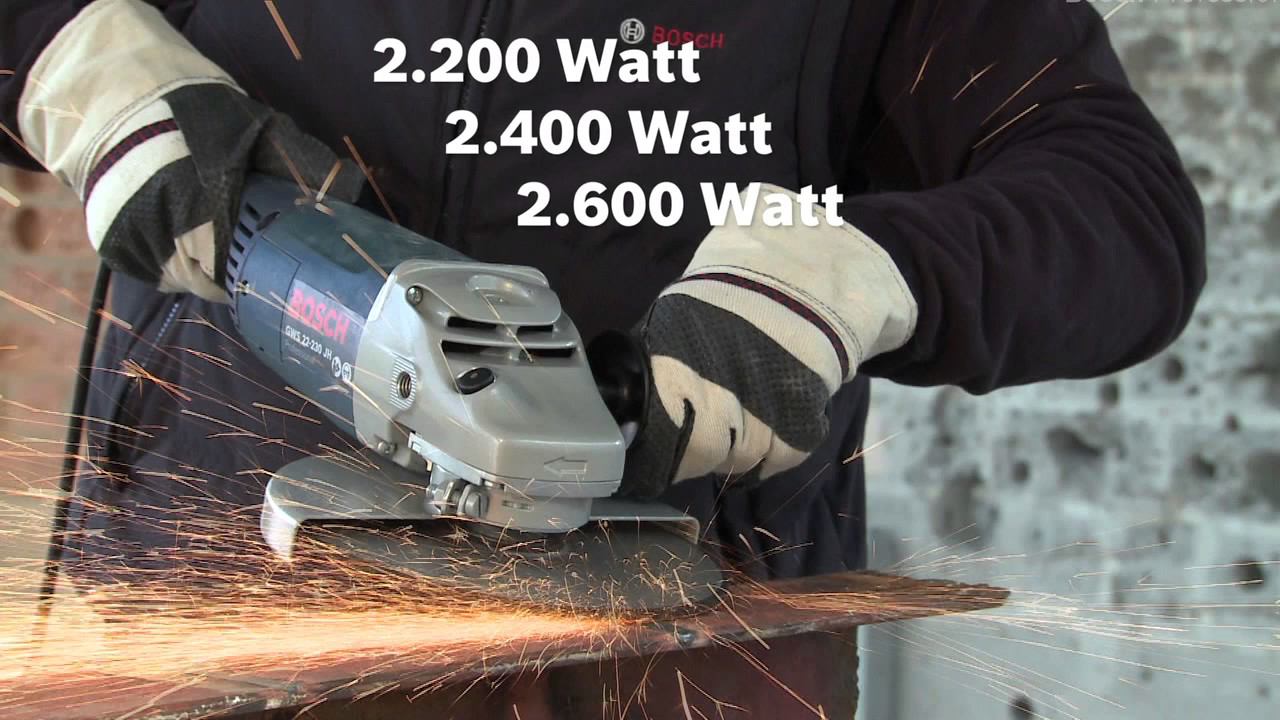 Bosch GWS 22-230 JH обзор смотреть онлайн