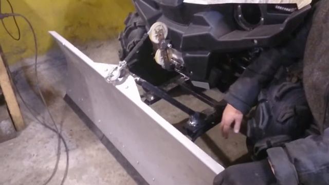 снегоотвал на квадроцикл смотреть онлайн
