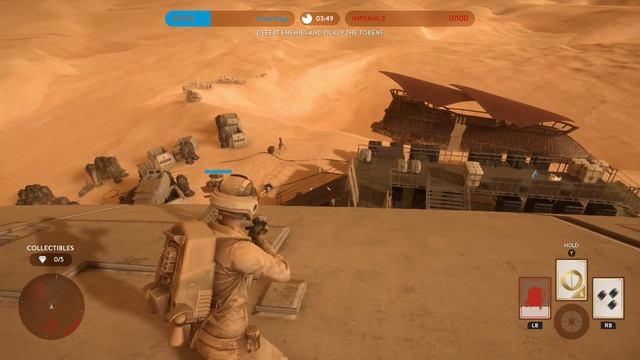 Star Wars Battlefront - Tatooine Battle Mission - Master & Unstoppable смотреть онлайн