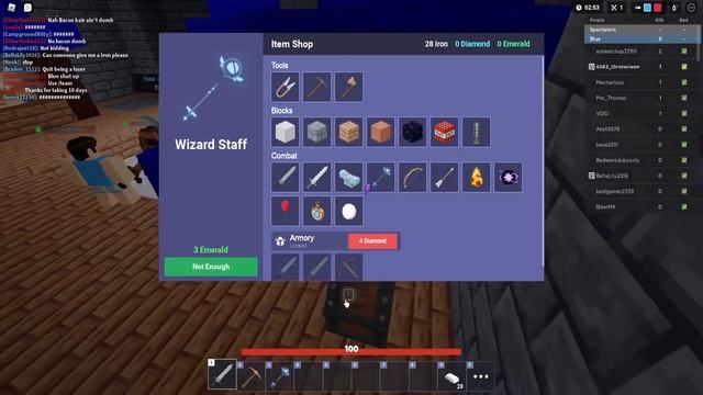 I ABUSED Static And LAGGED The SERVER! (Roblox Bedwars) смотреть онлайн
