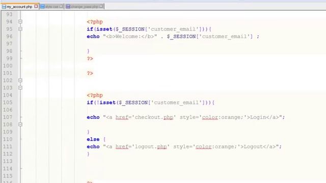 [WEBDEVELOPMENT] Chapter 5 - Customer Account   Updating Password