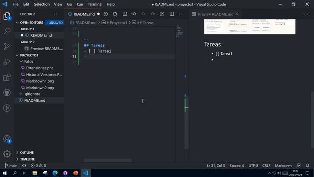 05 Visual Studio Code\Git\GitHub. Markdown. Códigos de marcado смотреть онлайн