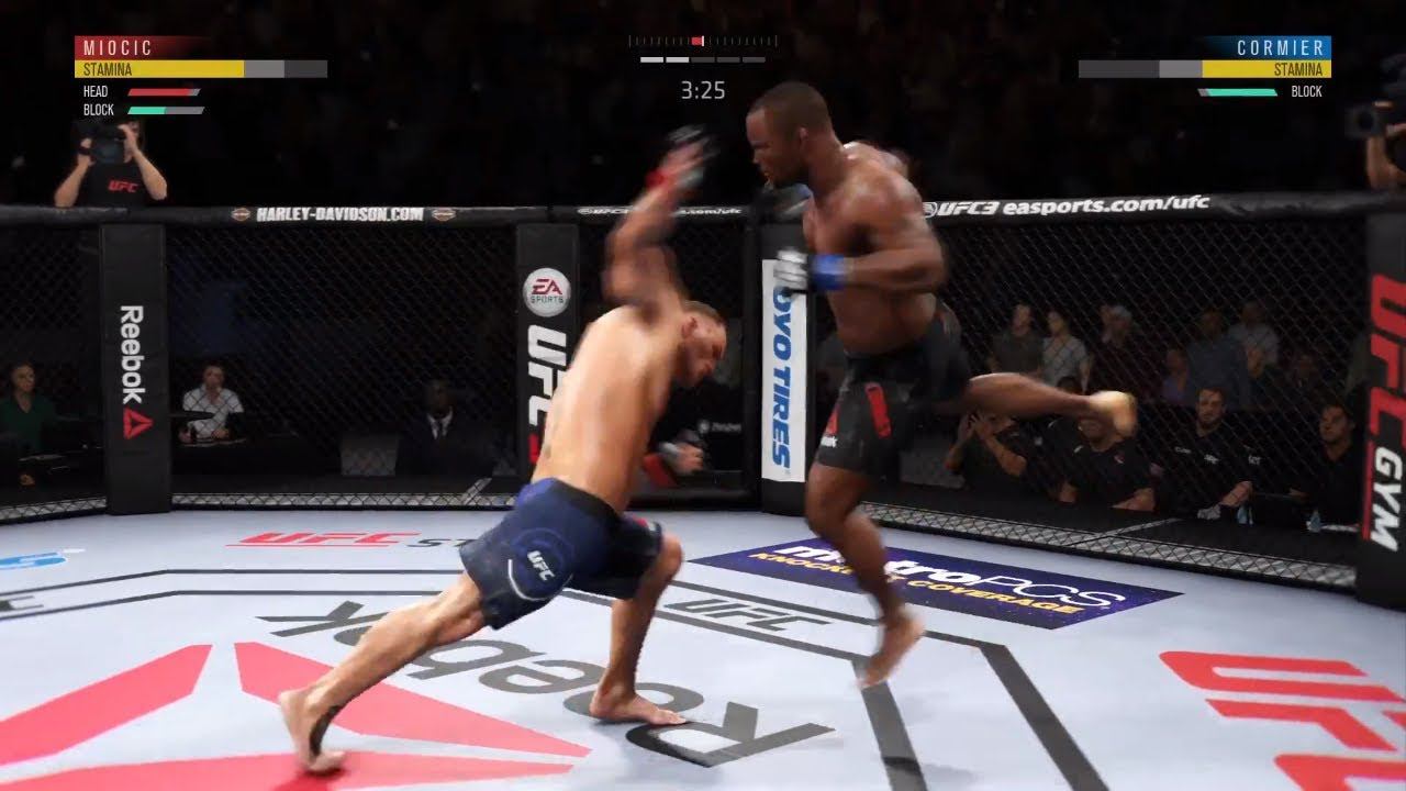 UFC 226: STIPE MIOCIC Vs DANIEL CORMIER EA SPORTS UFC 3 CPU Vs. CPU GAME PS4