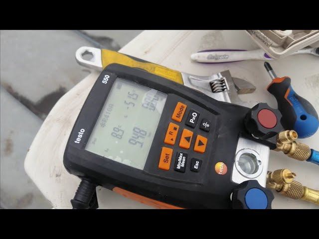 Плохо охлаждает кондиционер. Сервис кассетных кондиционеров с помощью testo550 смотреть онлайн