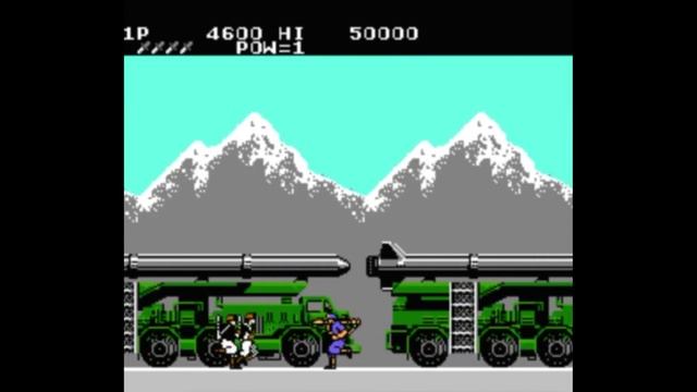 Dendy (Famicom,Nintendo,Nes) 8-bit Rush'n Attack (Green Beret, Russian Attack) Mission 1
