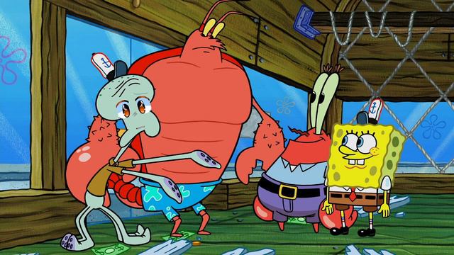 Crab GYMRAT arrive to restaurant to spongebob! Monster How Should I Feel /Animation /MONSTER /Meme смотреть онлайн