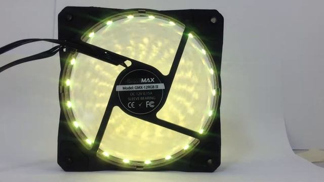 Gamemax GMX-12RGB-II 12cm RGB 21LED Fan with remote controller смотреть онлайн