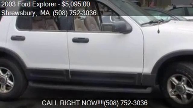2003 Ford Explorer XLT 4dr 4WD SUV for sale in Shrewsbury, M смотреть онлайн