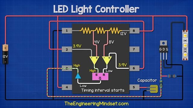 LED Dimmer controller design - Electronics engineering pulse width modulation смотреть онлайн