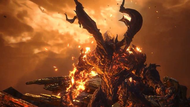 Final Fantasy 16 Ifrit Vs Titan Action Focused