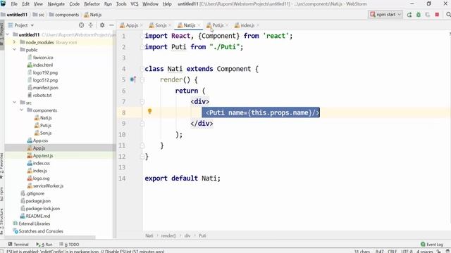 React JS Tutorial Bangla | Part 59 React Component Tree props passing смотреть онлайн