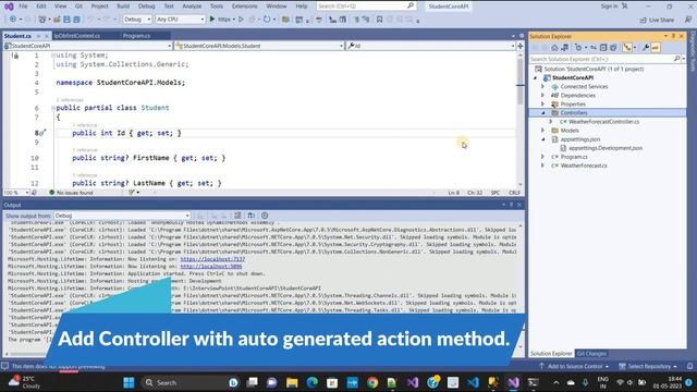 DotNet Core Web API 7.0 | How to Create .Net Core Web API 7.0 | Interview Point | D.K.Gautam смотреть онлайн