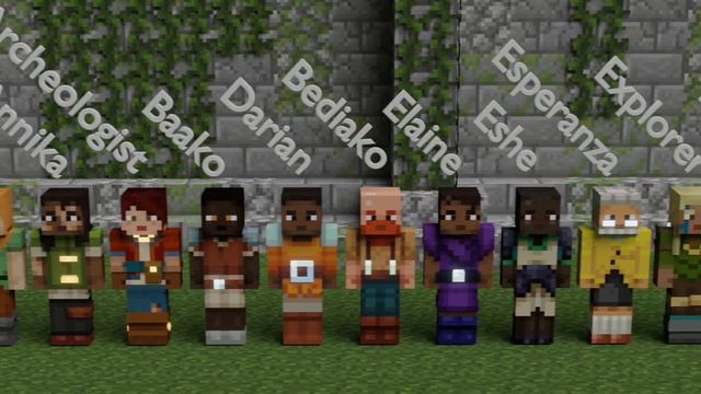 All mobs and characters in Minecraft Dungeons FULL RELEASE [V1.0] смотреть онлайн