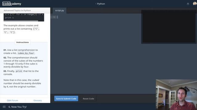 Codecademy Python - 7 - Practice Problems with Dictionaries смотреть онлайн