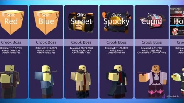 [Valentines 2023] All TDS Skins In The Game || Tower Defense Simulator (ROBLOX)