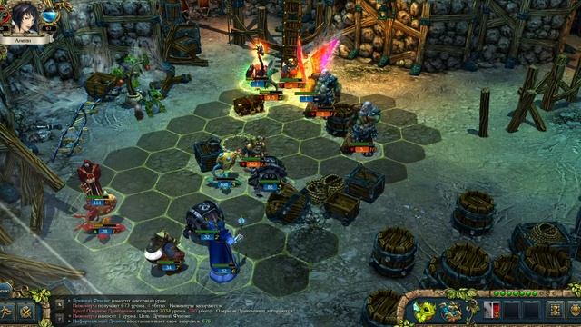 ?King's Bounty Crossworlds.Прохождение #43.Оруженосец инженер и прогулка на подводной лодке.?