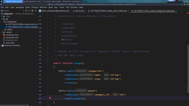 Tutoriel PHP : Migrer sa base de données avec Phinx смотреть онлайн