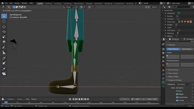 Создание кубического человечка в Blender 2.9 # 3 смотреть онлайн